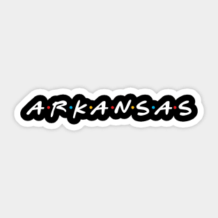 Arkansas Friends Sticker